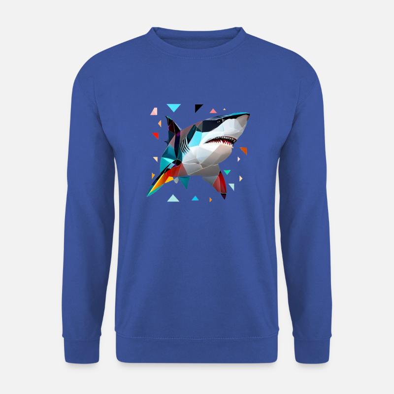 White Shark - Unisex Pullover - Royalblau