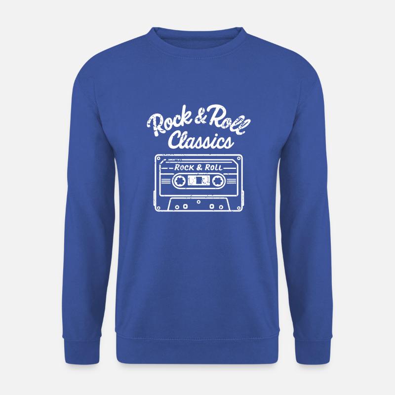 Klassischer Rock'n'Roll - Unisex Pullover - Royalblau