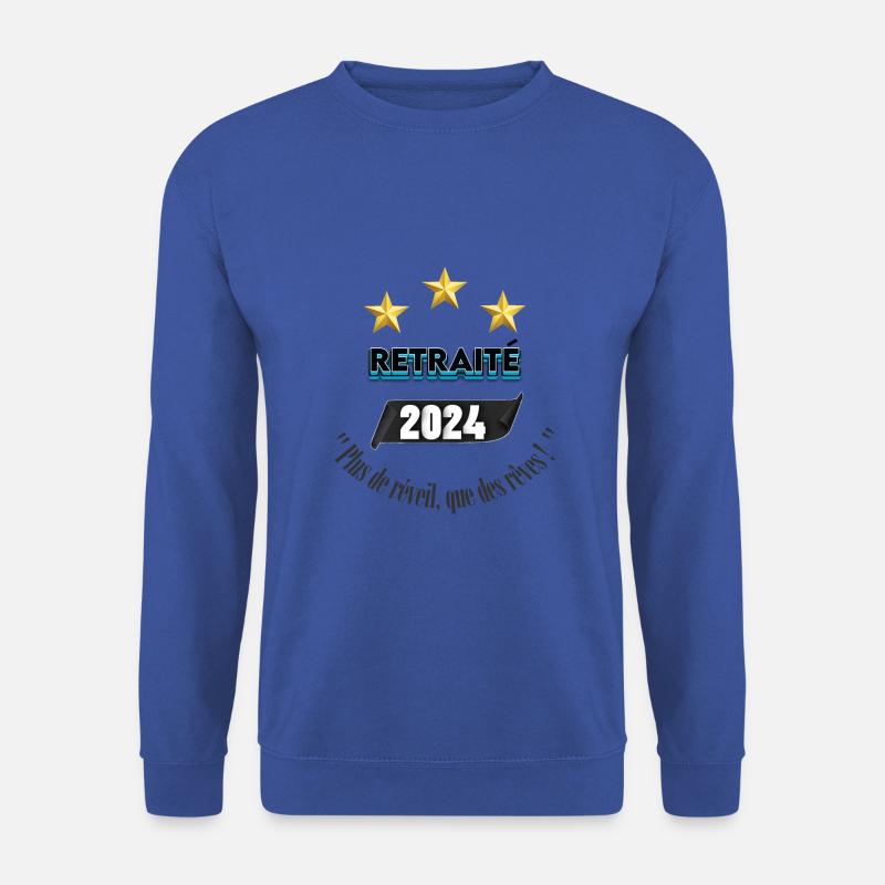 ENDLICH RUHESTAND - Unisex Pullover - Royalblau
