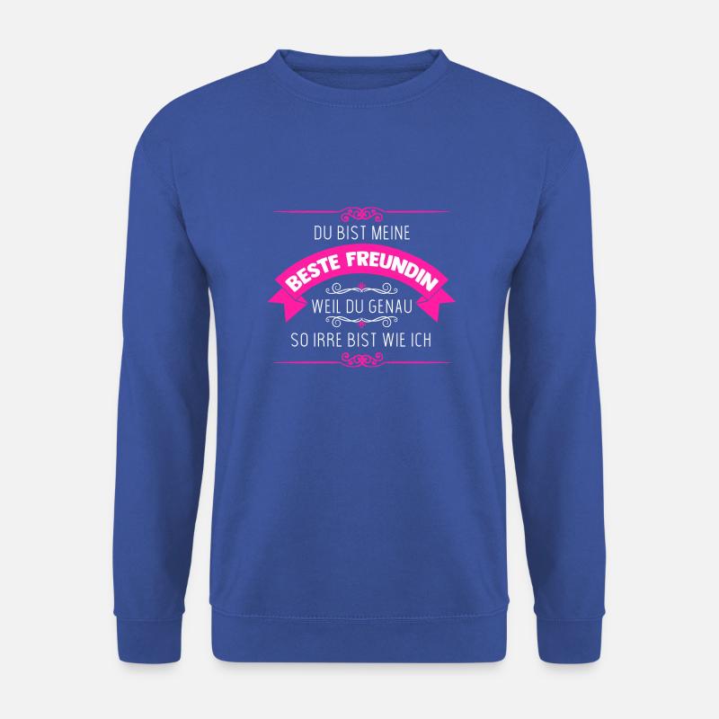 Beste Freundin - Unisex Pullover - Royalblau