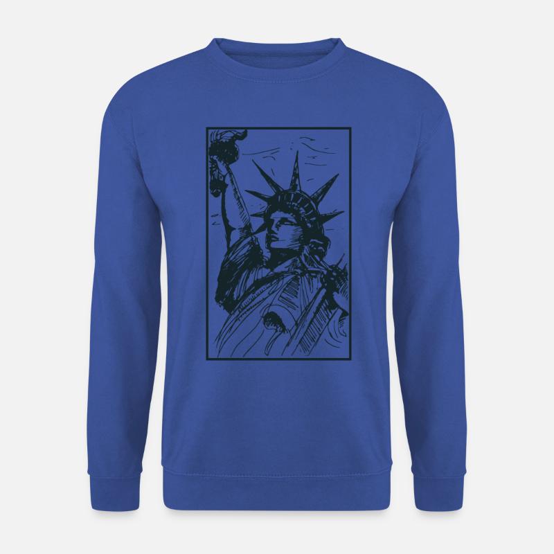 Freiheitsstatue - Unisex Pullover - Royalblau