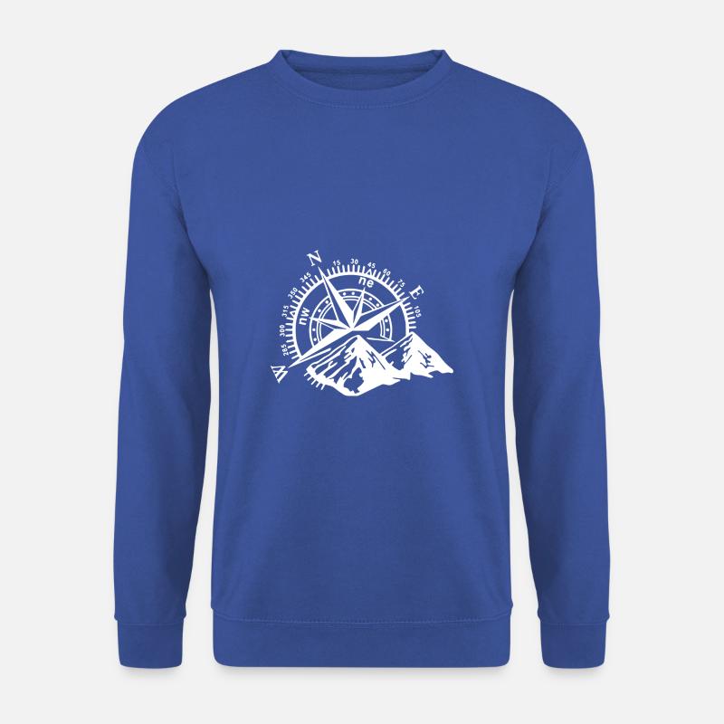 Berge - Unisex Pullover - Royalblau
