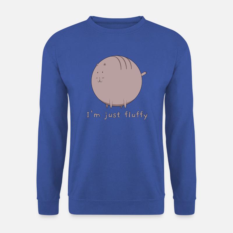 I'm just fluffy - Unisex Pullover - Royalblau