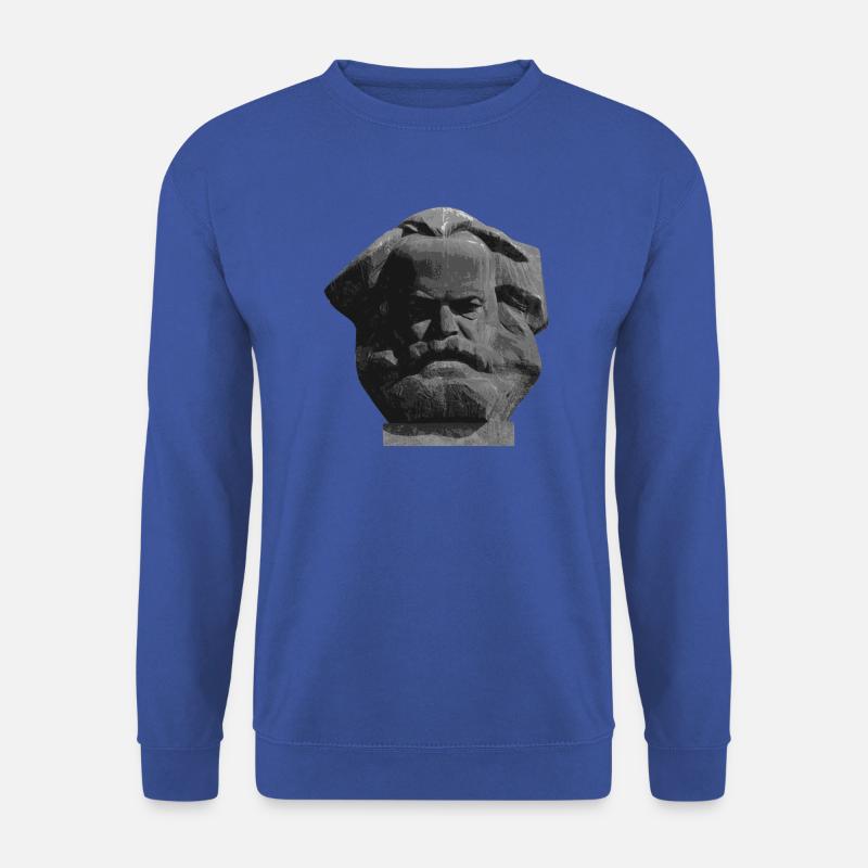 Karl Marx - Chemnitzer Nischel - Unisex Pullover - Royalblau