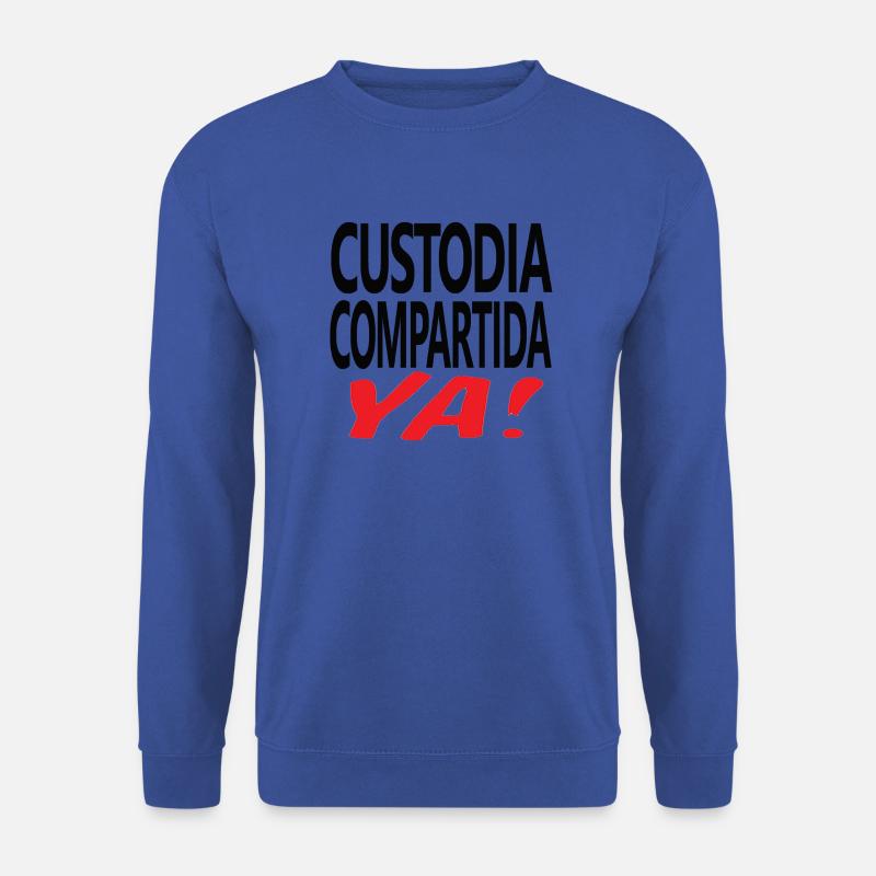 Custodia Compartida YA Negro - Unisex Sweatshirt - royal blue