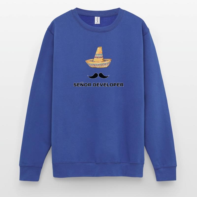 Senor Developer Senior Developer Gift Sweat-shirt Unisexe