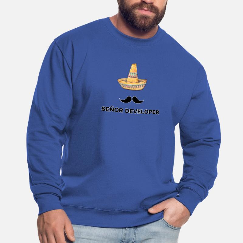 Senor Developer Senior Developer Gift Sweat-shirt Unisexe
