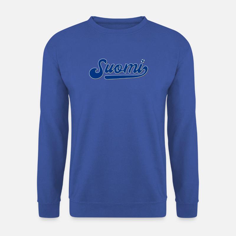 Finnland Suomi Helsinki Rovaniemi Oulu Geschenk - Unisex Pullover - Royalblau