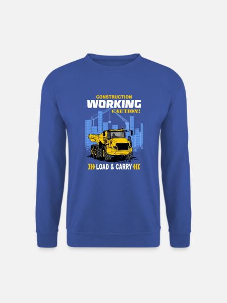 Muldenkipper - Kipplaster - LKW - Truck - Unisex Pullover - Royalblau