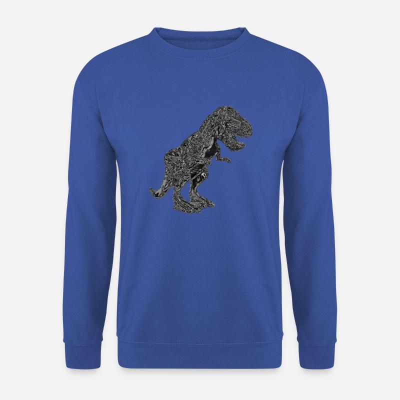 Dinosaurier 2 - Unisex Pullover - Royalblau