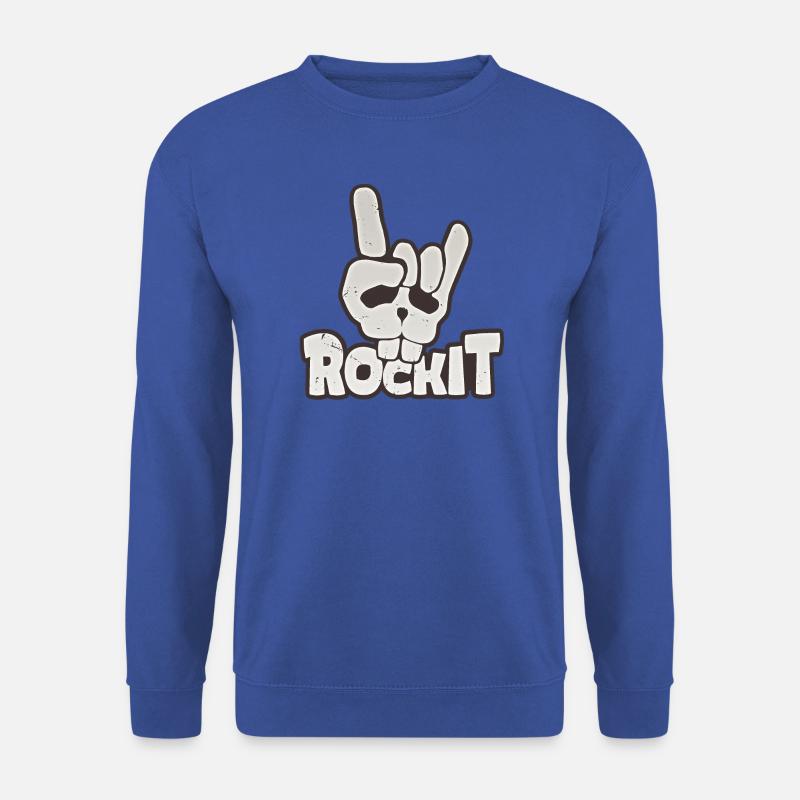 Rockit - Unisex Pullover - Royalblau