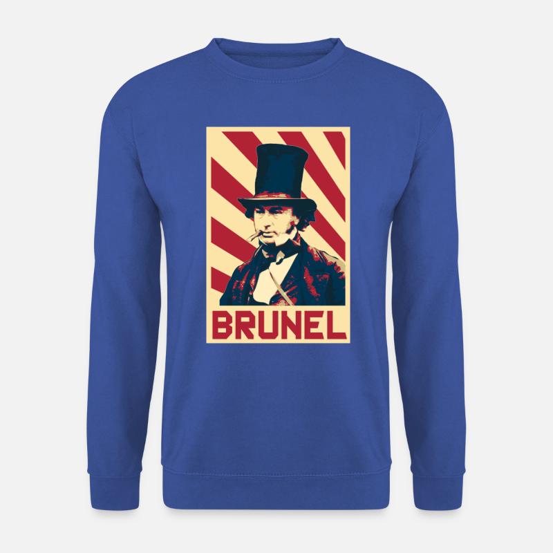 Isambard Kingdom Brunel - Unisex Pullover - Royalblau