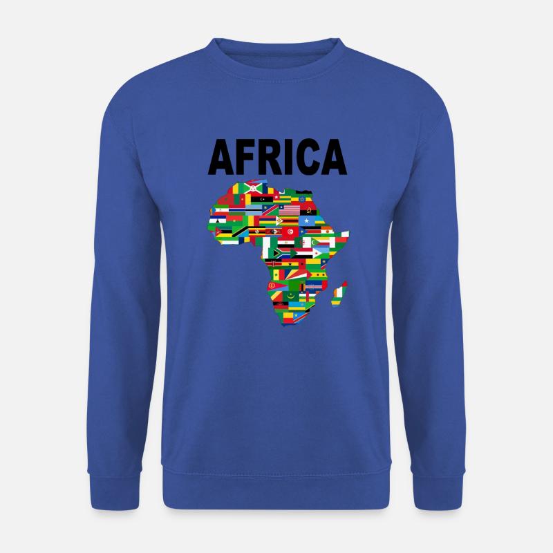 AFRIKA - Unisex Pullover - Royalblau