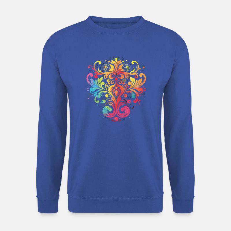 Glowing Roots - Unisex Pullover - Royalblau