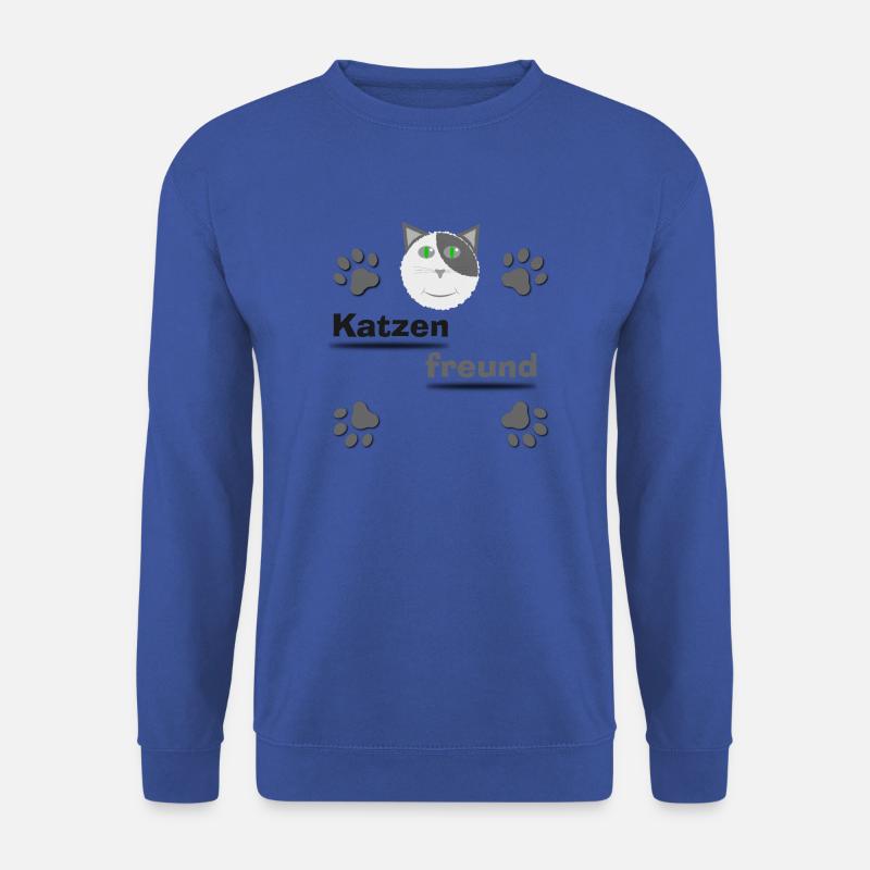 Katzenfreund - Unisex Pullover - Royalblau