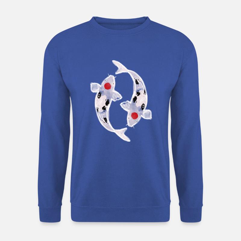 Koi - Unisex Pullover - Royalblau