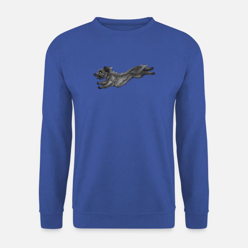 Berger grau Pyrénées 1 - Unisex Pullover - Royalblau