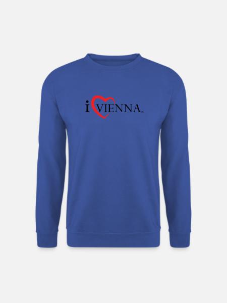 i love Vienna - Unisex Pullover - Royalblau