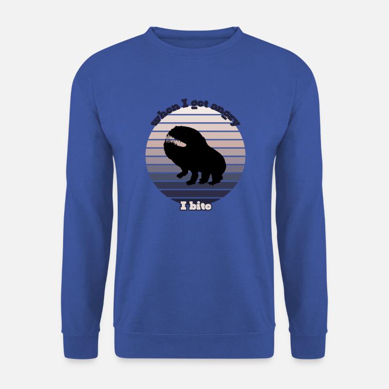 I bite - Unisex Sweatshirt - royal blue