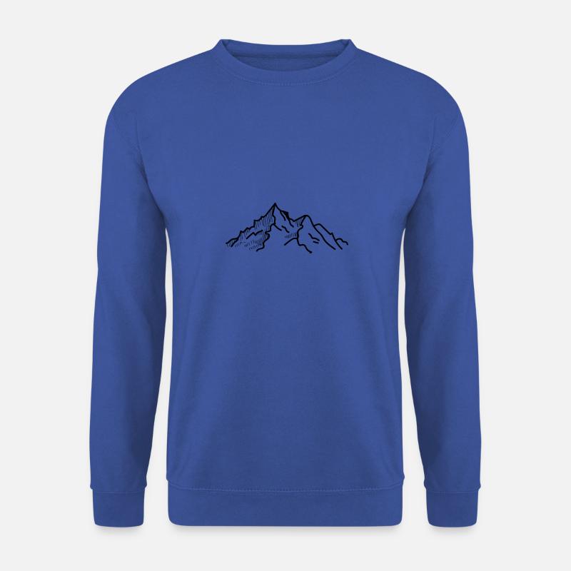 Berg | Mount Everest | Der Berg ruft - Unisex Pullover - Royalblau