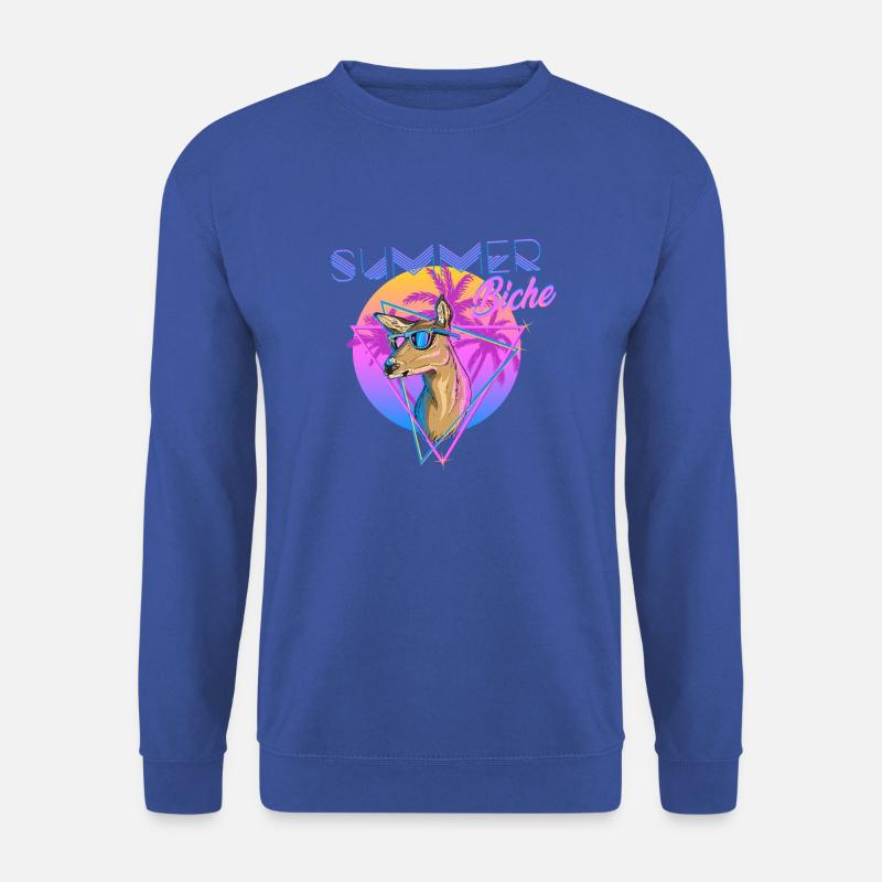 Sommerhirschkuh - Unisex Pullover - Royalblau