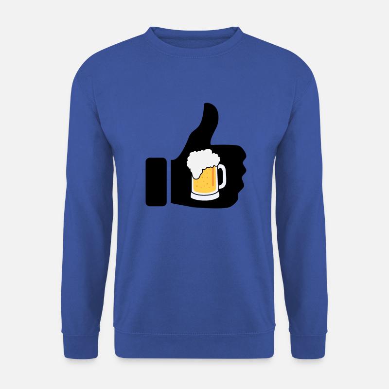 Wir Liken Bier - Unisex Pullover - Royalblau