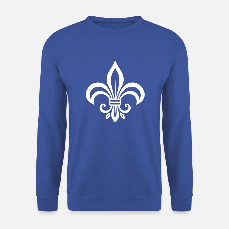 Königliches Emblem Fleur - Unisex Pullover - Royalblau