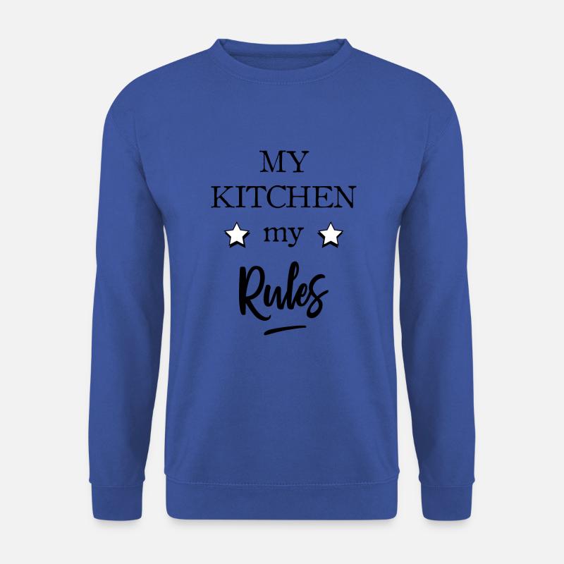 My kitchen my rules - Unisex Sweatshirt - royal blue