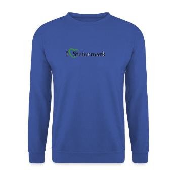 Steiermark schwarz schatten - Unisex Pullover - Royalblau - Vorne - Alina (178cm) & Michal (187cm)