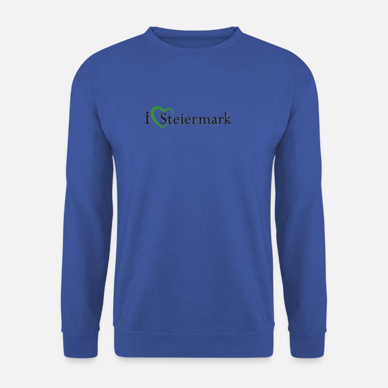 Steiermark schwarz schatten - Unisex Pullover - Royalblau