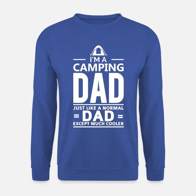 CAMPING DAD - Unisex Sweatshirt - royal blue