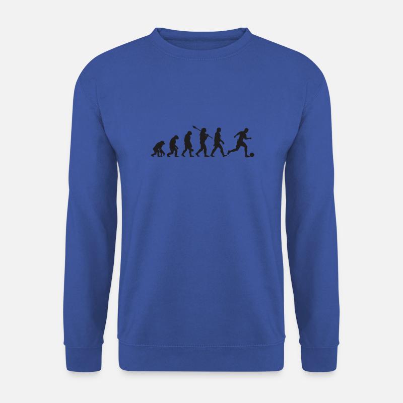 Evolution Fußball - Unisex Pullover - Royalblau