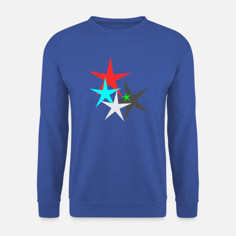 Star Star - Unisex Pullover - Royalblau