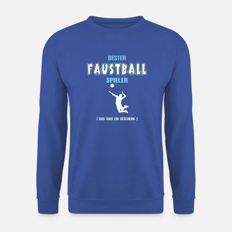 Bester Faustball Spieler Faustballer Rückschlag - Unisex Pullover - Royalblau