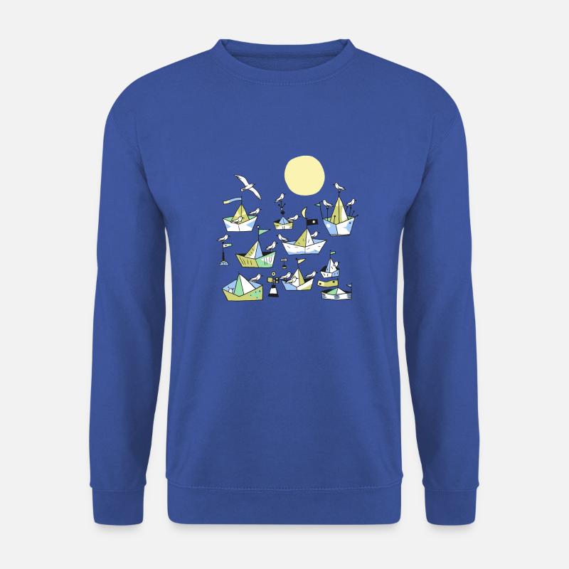 Möven - Unisex Pullover - Royalblau