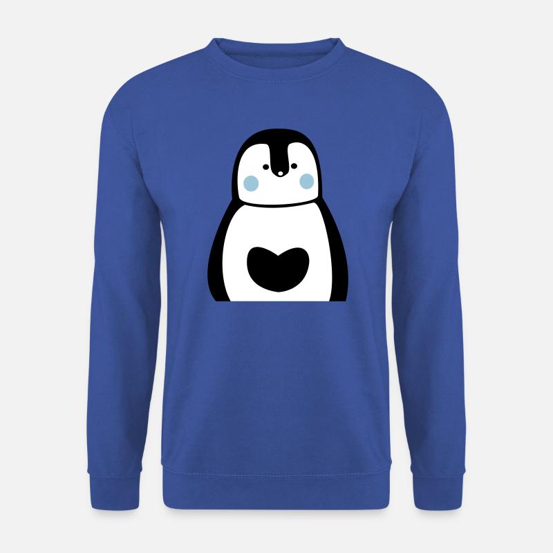süßer Pinguin Pinguinliebhaber Pinguinfan Geschenk - Unisex Pullover - Royalblau
