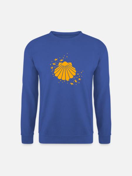 Jakobsweg -Jakobsmuschel - Unisex Pullover - Royalblau