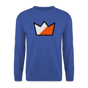 König der Orientierungslauf - Unisex Pullover - Royalblau - Vorne - Alina (178cm) & Michal (187cm)