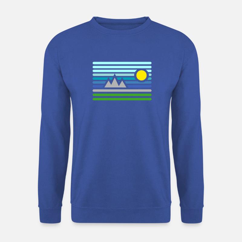 mountains - Unisex Sweatshirt - royal blue