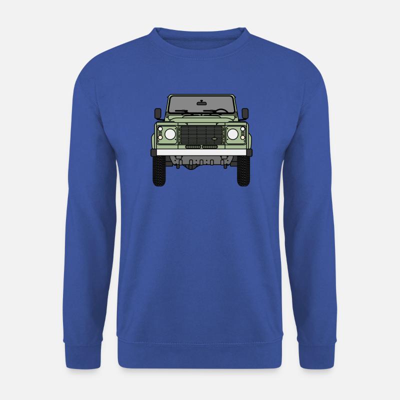Defender - Front - Unisex Sweatshirt - royal blue