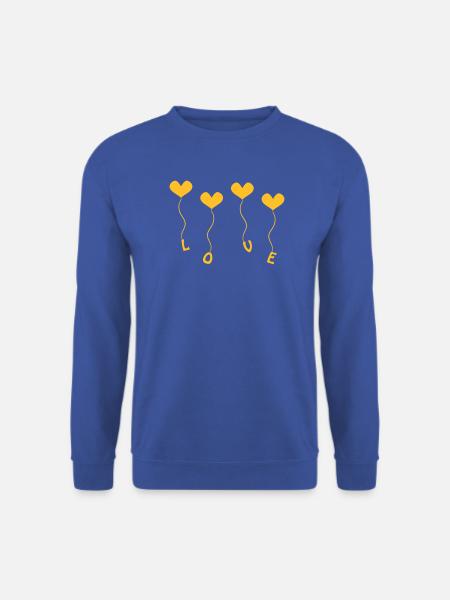 Love (4) - Unisex Pullover - Royalblau