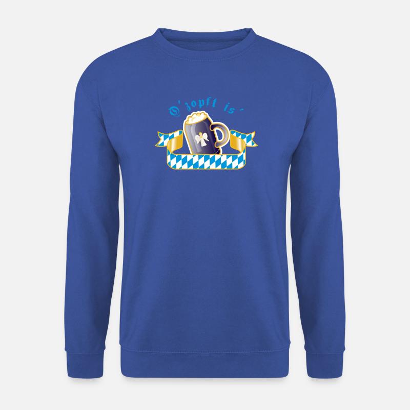 O'zapft is' - Unisex Pullover - Royalblau