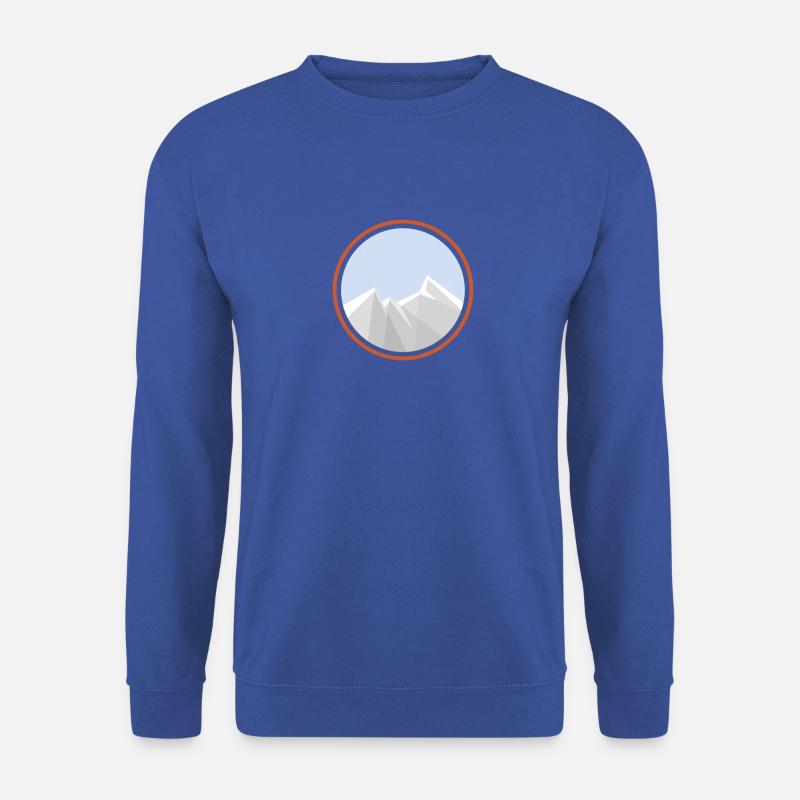 mountain chain - Unisex Sweatshirt - royal blue