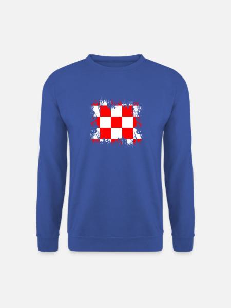 Kroatien Kroatien - Unisex Pullover - Royalblau