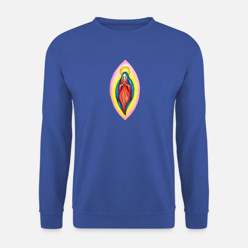 Vulva Maria - Unisex Pullover - Royalblau