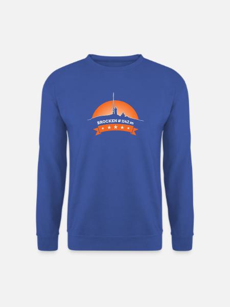 # Brocken - Wir lieben den Harz - Unisex Pullover - Royalblau