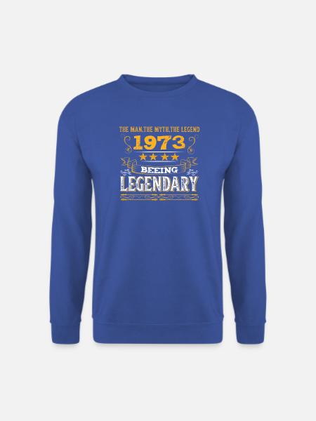 Legendärer 1973 Motiv für Vintage Fans - Unisex Pullover - Royalblau