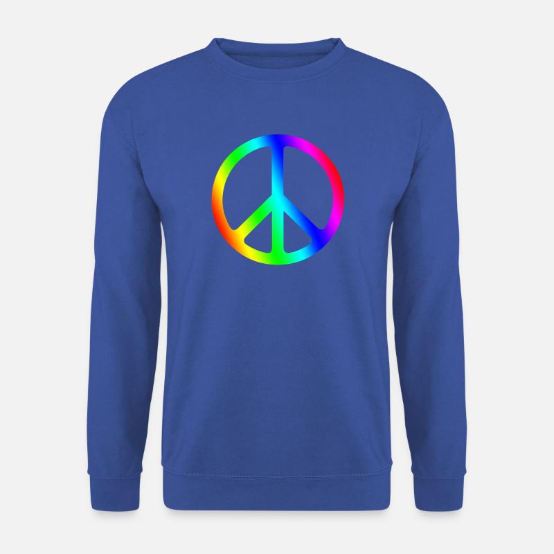 Peace - No war - Unisex Pullover - Royalblau