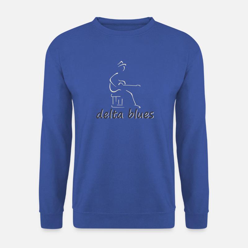 Delta Blues - Unisex Pullover - Royalblau