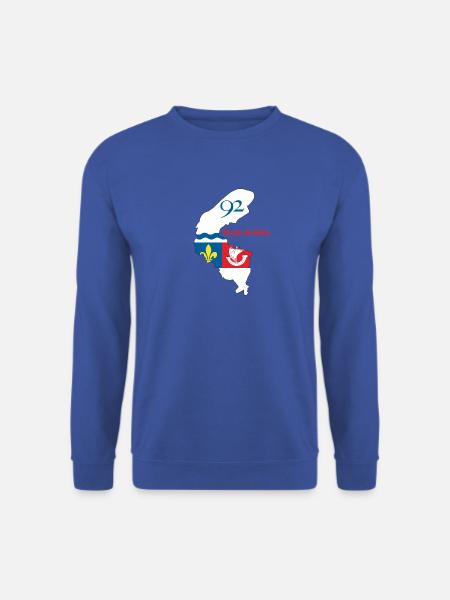 Hauts de seine - Unisex Pullover - Royalblau